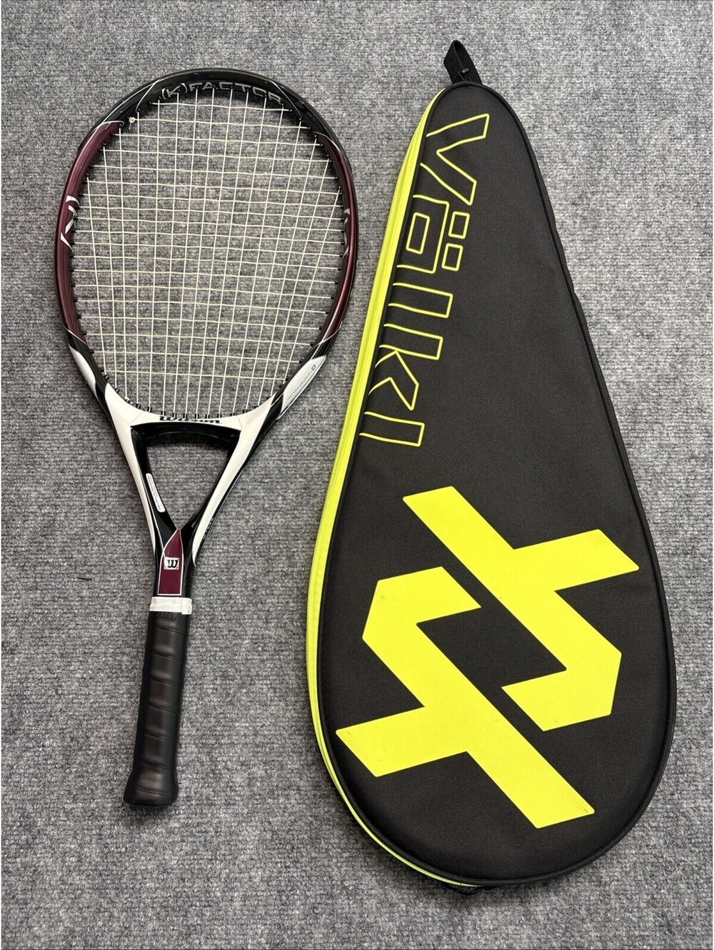 Wilson (K) Factor Arophite Black Tennis Racquet L2 - 4-1/4